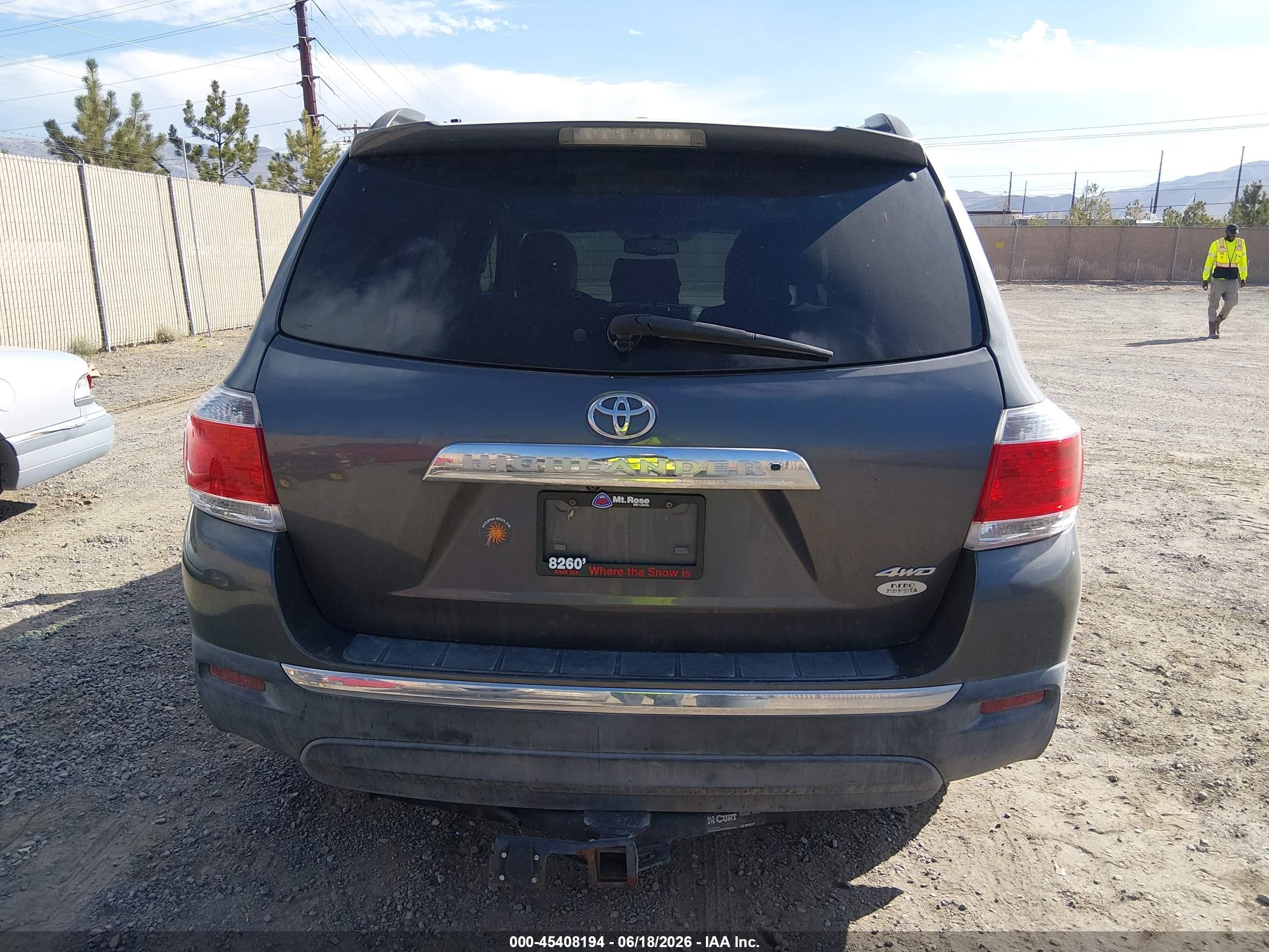 2011 Toyota Highlander Limited V6 Gray vin: 5TDDK3EH0BS065572