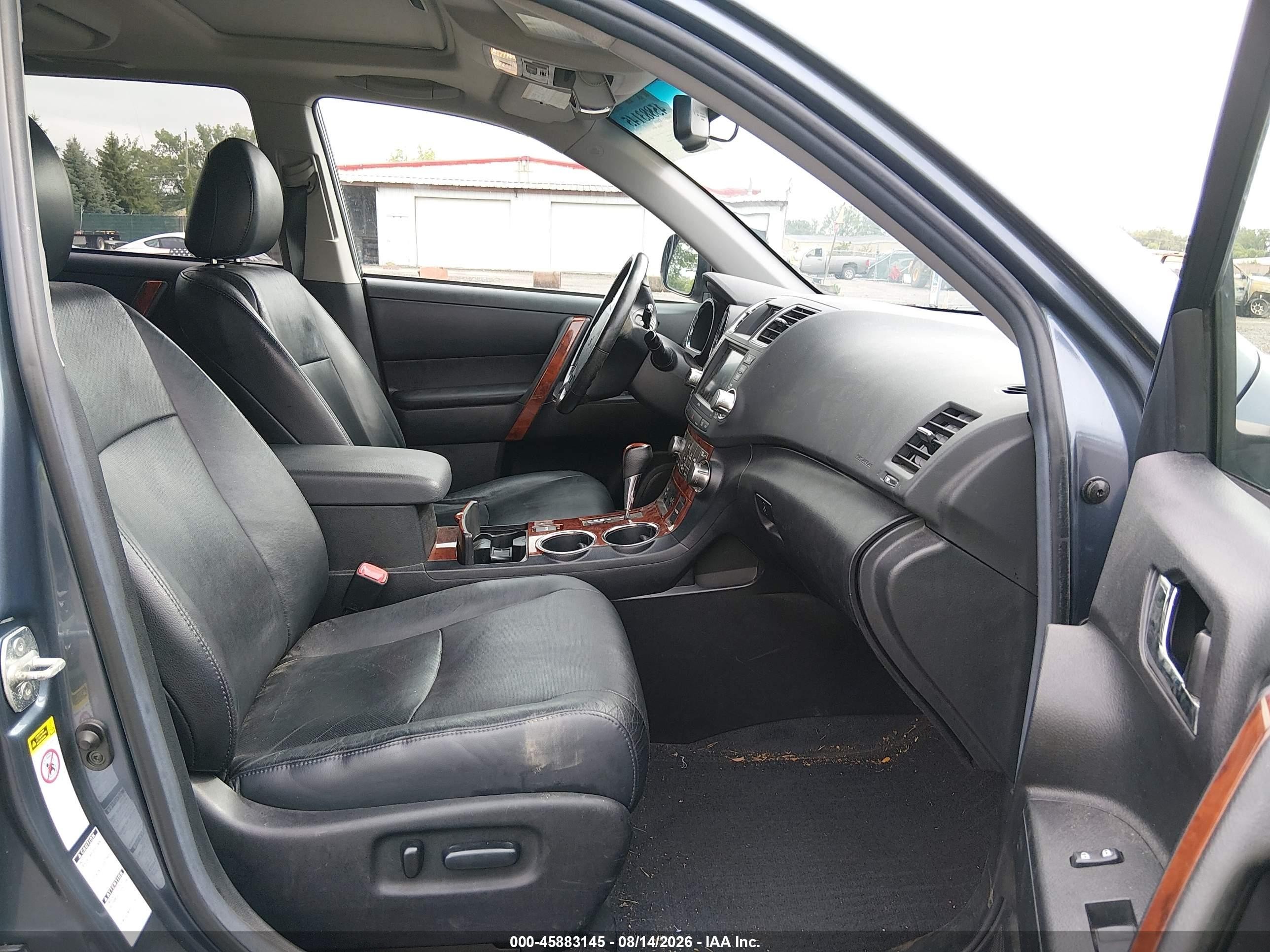 2011 Toyota Highlander Limited V6 Blue vin: 5TDDK3EH0BS090438