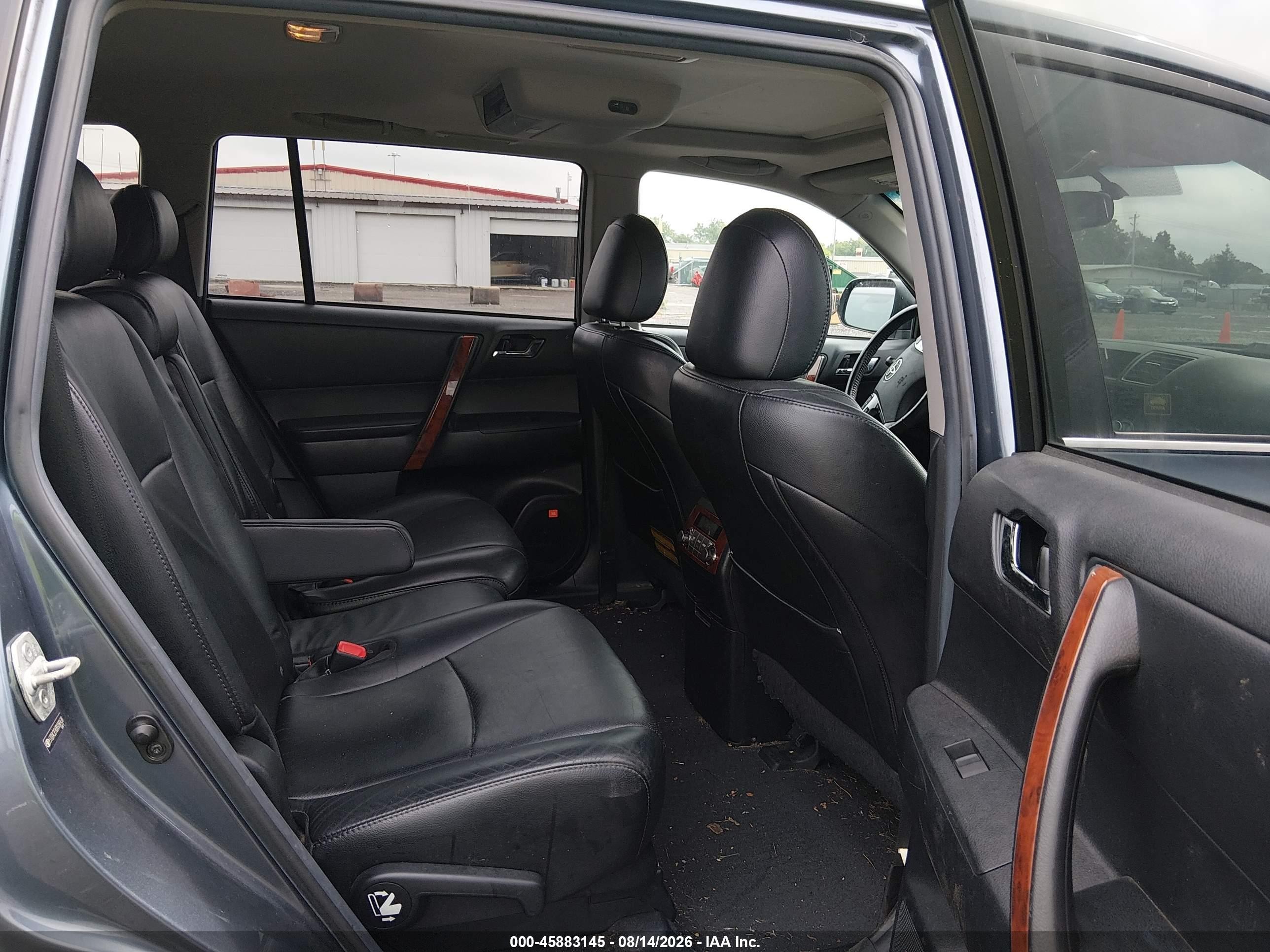 2011 Toyota Highlander Limited V6 Blue vin: 5TDDK3EH0BS090438