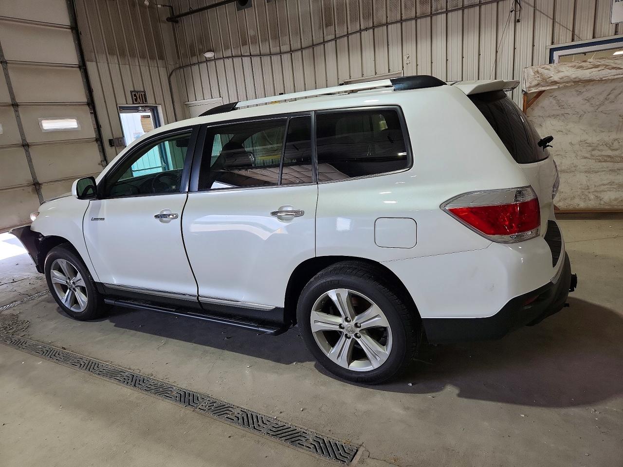 2012 Toyota Highlander Limited Cream vin: 5TDDK3EH0CS113685