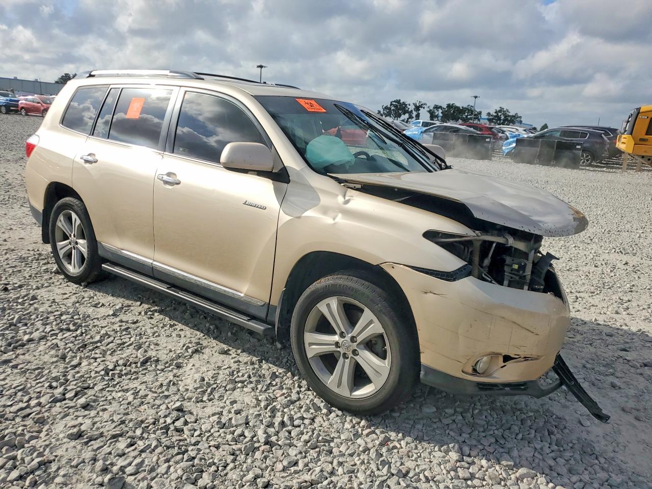 2012 Toyota Highlander Limited Gold vin: 5TDDK3EH0CS136223
