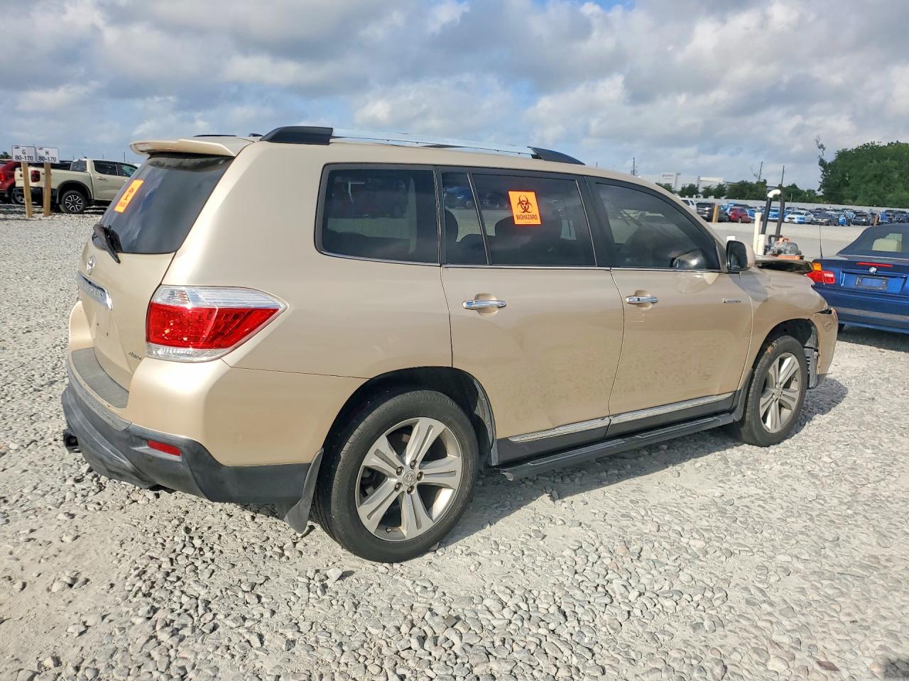 2012 Toyota Highlander Limited Gold vin: 5TDDK3EH0CS136223