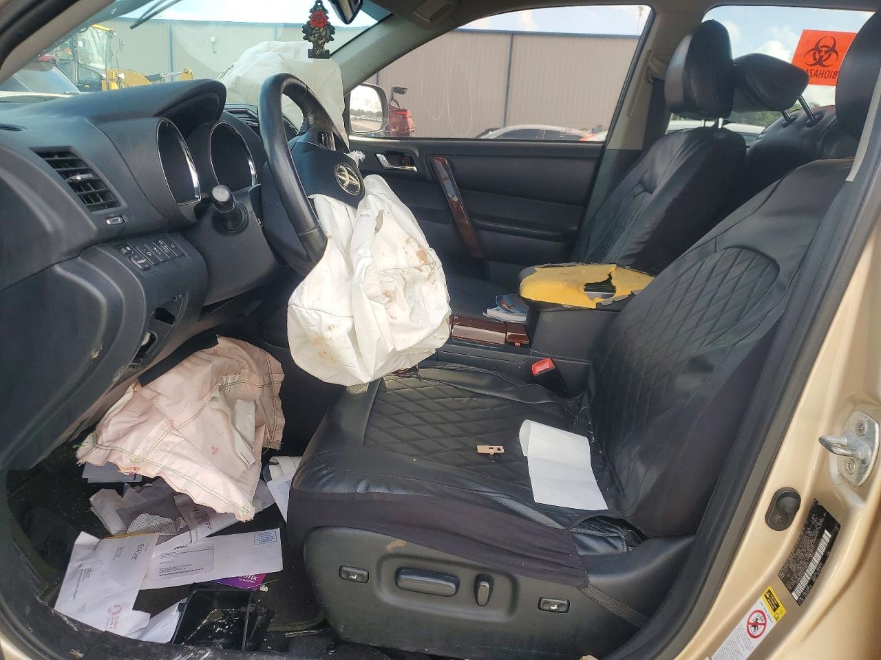 2012 Toyota Highlander Limited Gold vin: 5TDDK3EH0CS136223