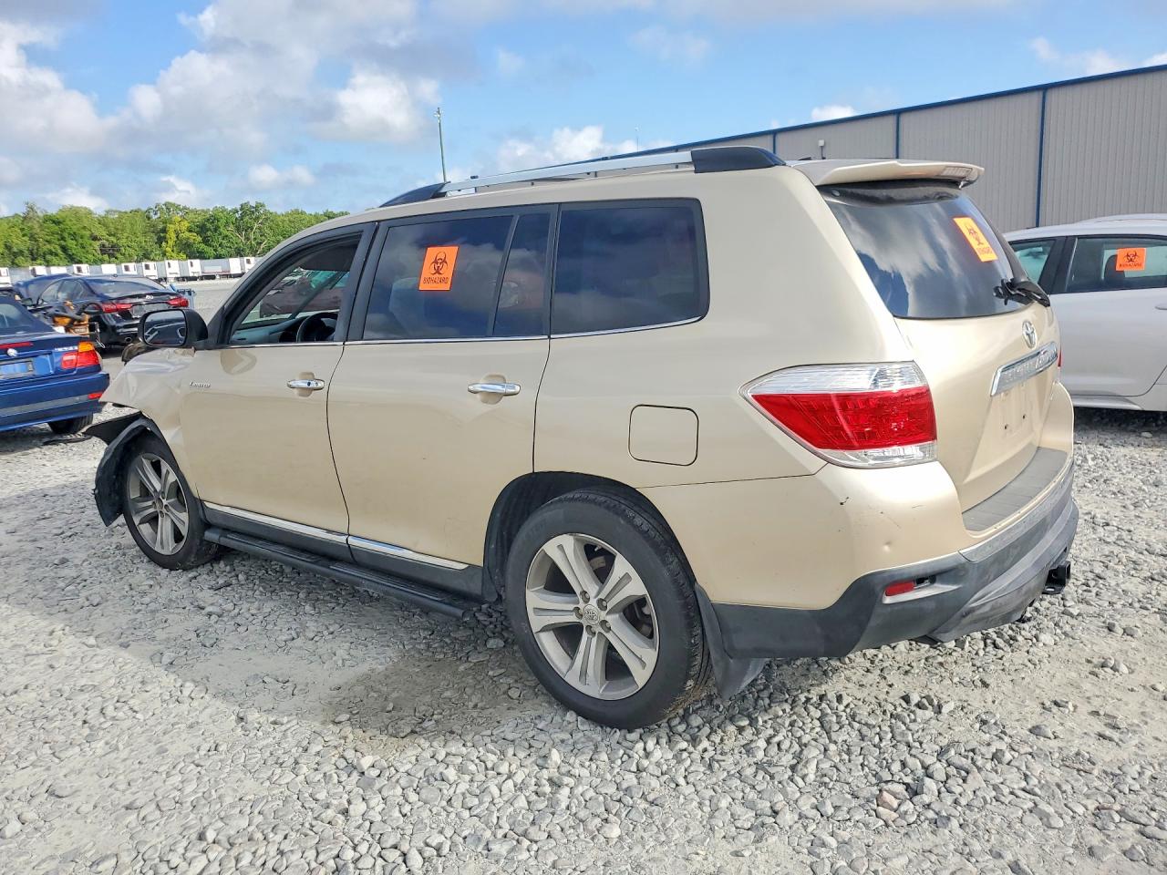 2012 Toyota Highlander Limited Gold vin: 5TDDK3EH0CS136223