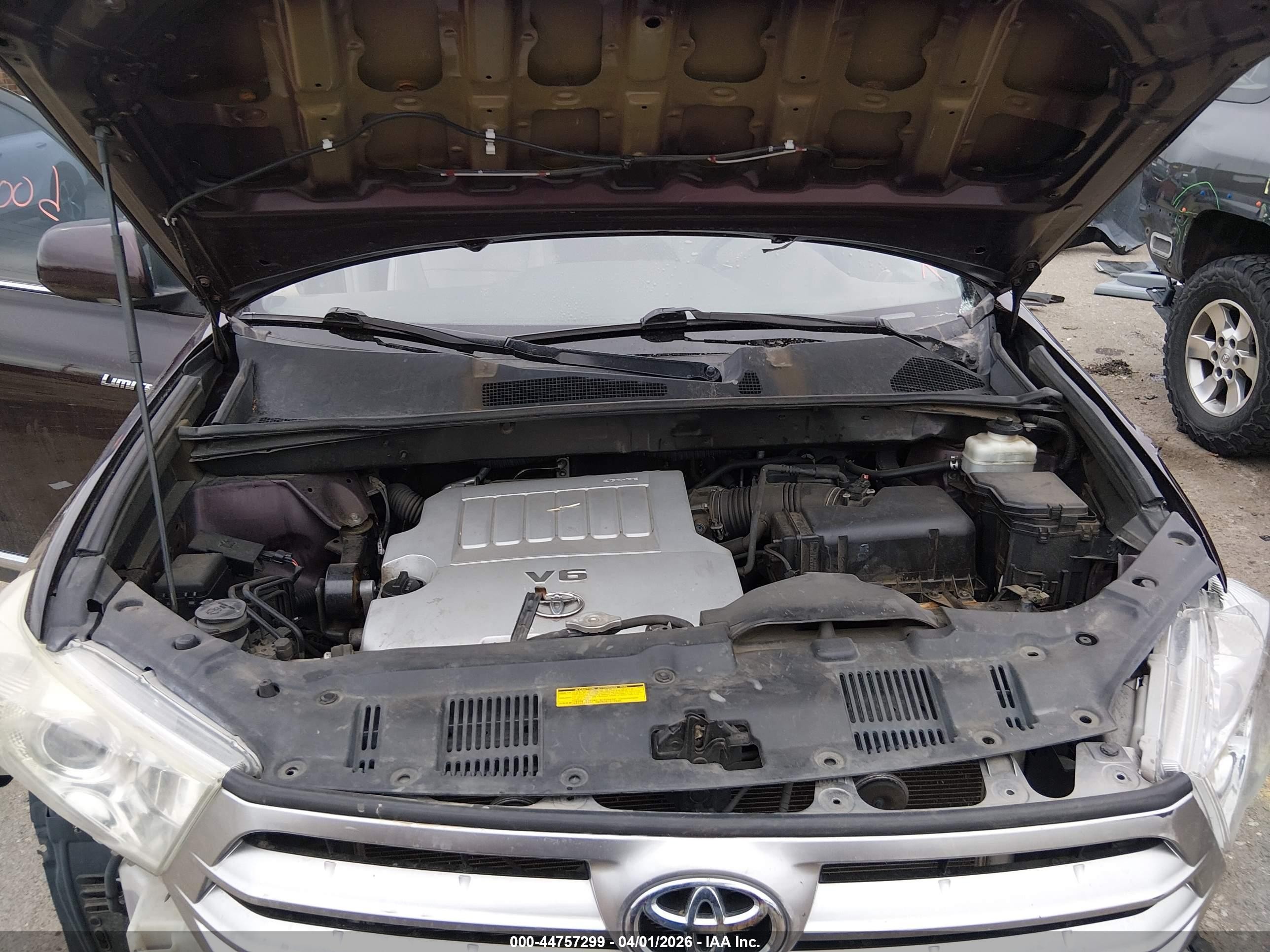 2012 Toyota Highlander Limited V6 Burgundy vin: 5TDDK3EH0CS175037