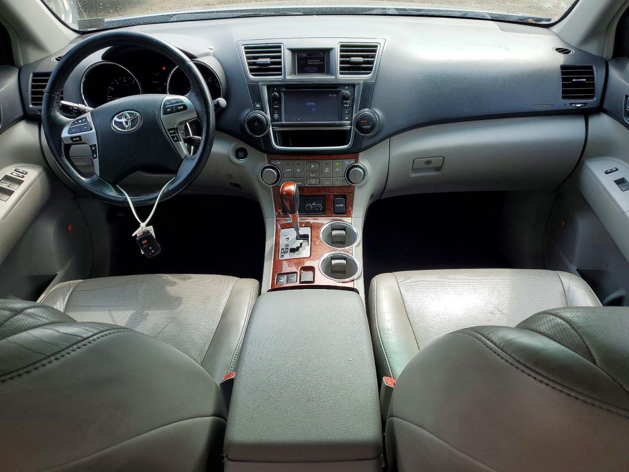 2013 Toyota Highlander Limited Серый vin: 5TDDK3EH0DS197573