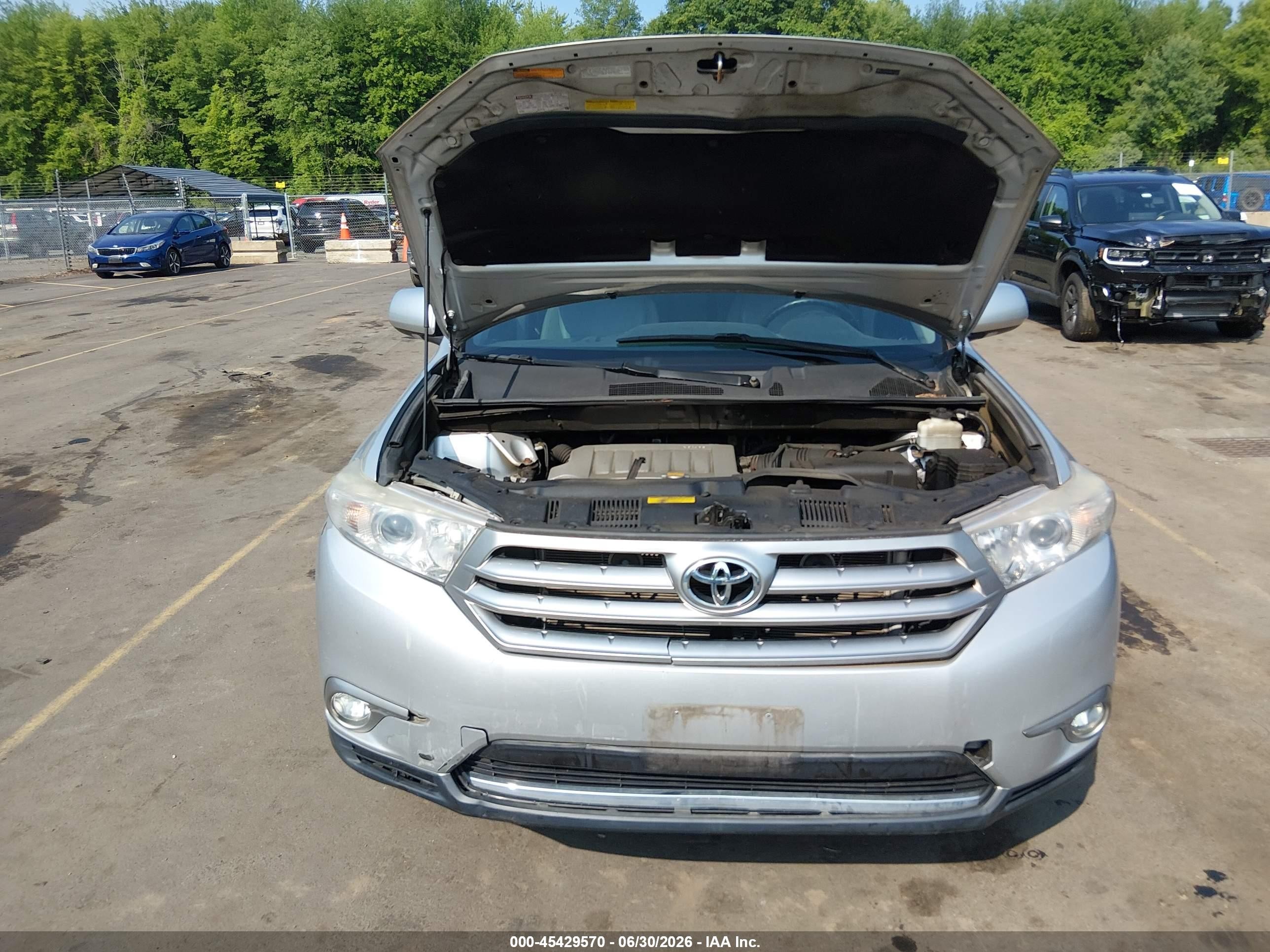 2013 Toyota Highlander Limited V6 Silver vin: 5TDDK3EH0DS275446