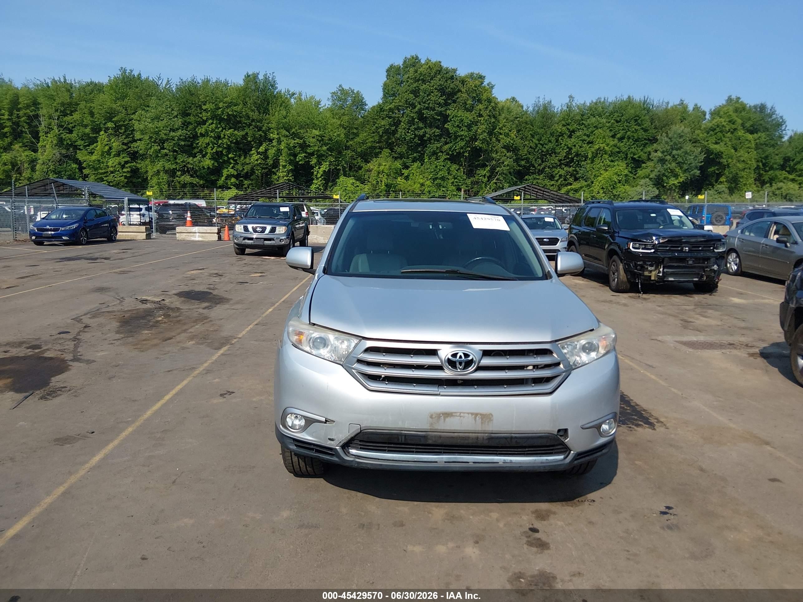 2013 Toyota Highlander Limited V6 Silver vin: 5TDDK3EH0DS275446
