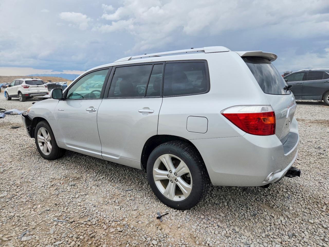 2010 Toyota Highlander Limited Silver vin: 5TDDK3EH1AS001670
