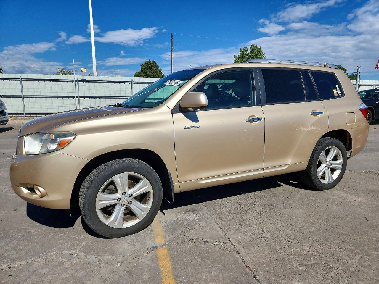2010 Toyota Highlander Limited Gold vin: 5TDDK3EH1AS007209