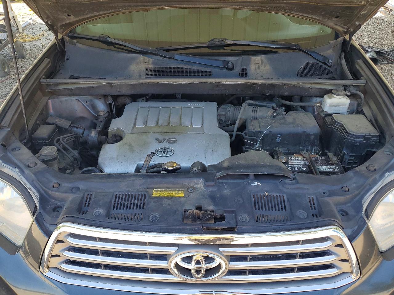 2010 Toyota Highlander Limited Gray vin: 5TDDK3EH1AS039111