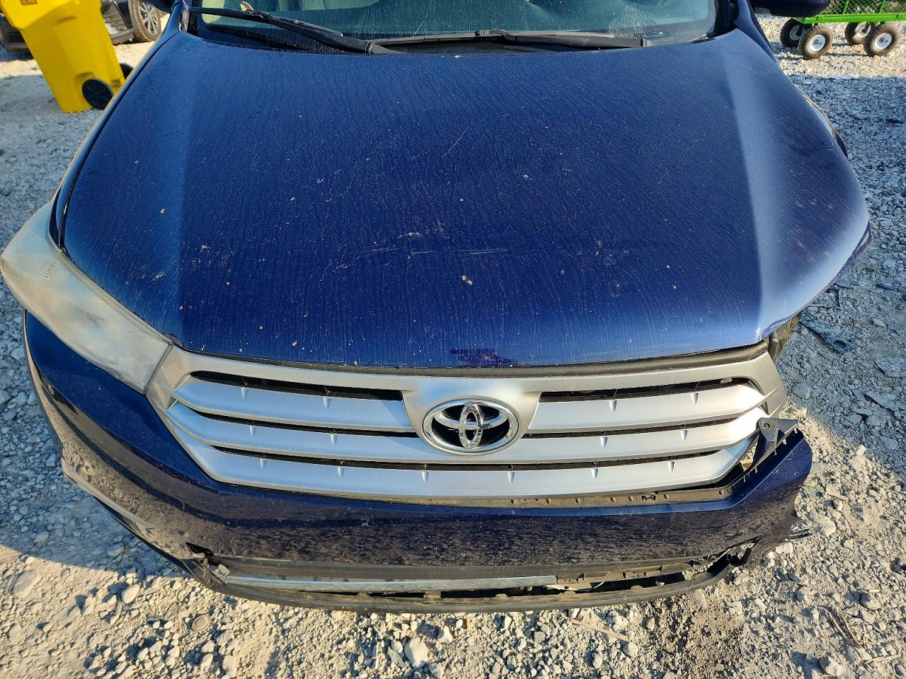 2011 Toyota Highlander Limited Blue vin: 5TDDK3EH1BS071090