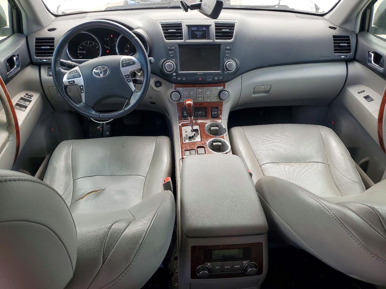 2012 Toyota Highlander Limited Silver vin: 5TDDK3EH1CS098176