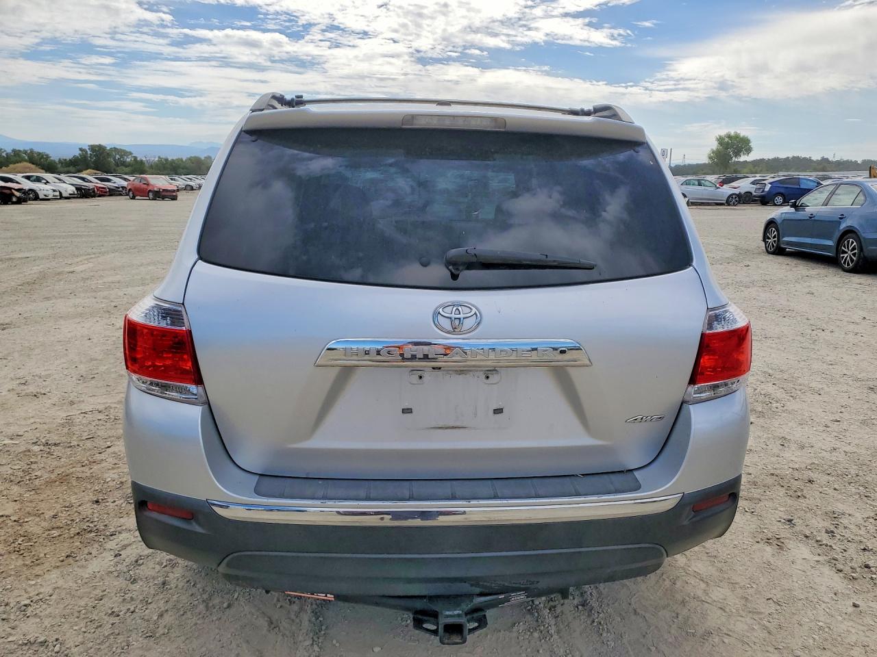 2012 Toyota Highlander Limited Silver vin: 5TDDK3EH1CS098176