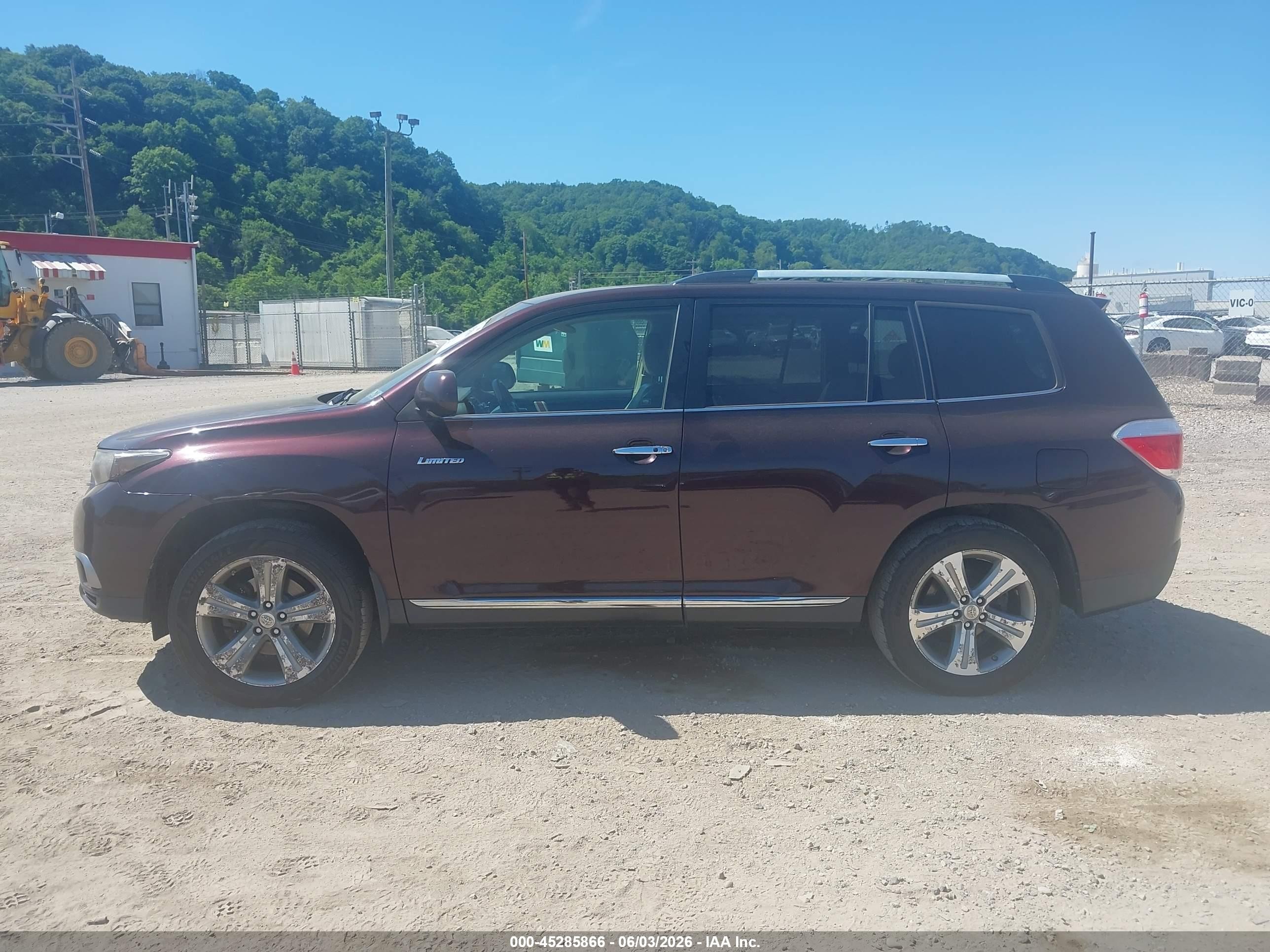 2012 Toyota Highlander Limited V6 Champagne vin: 5TDDK3EH1CS111749