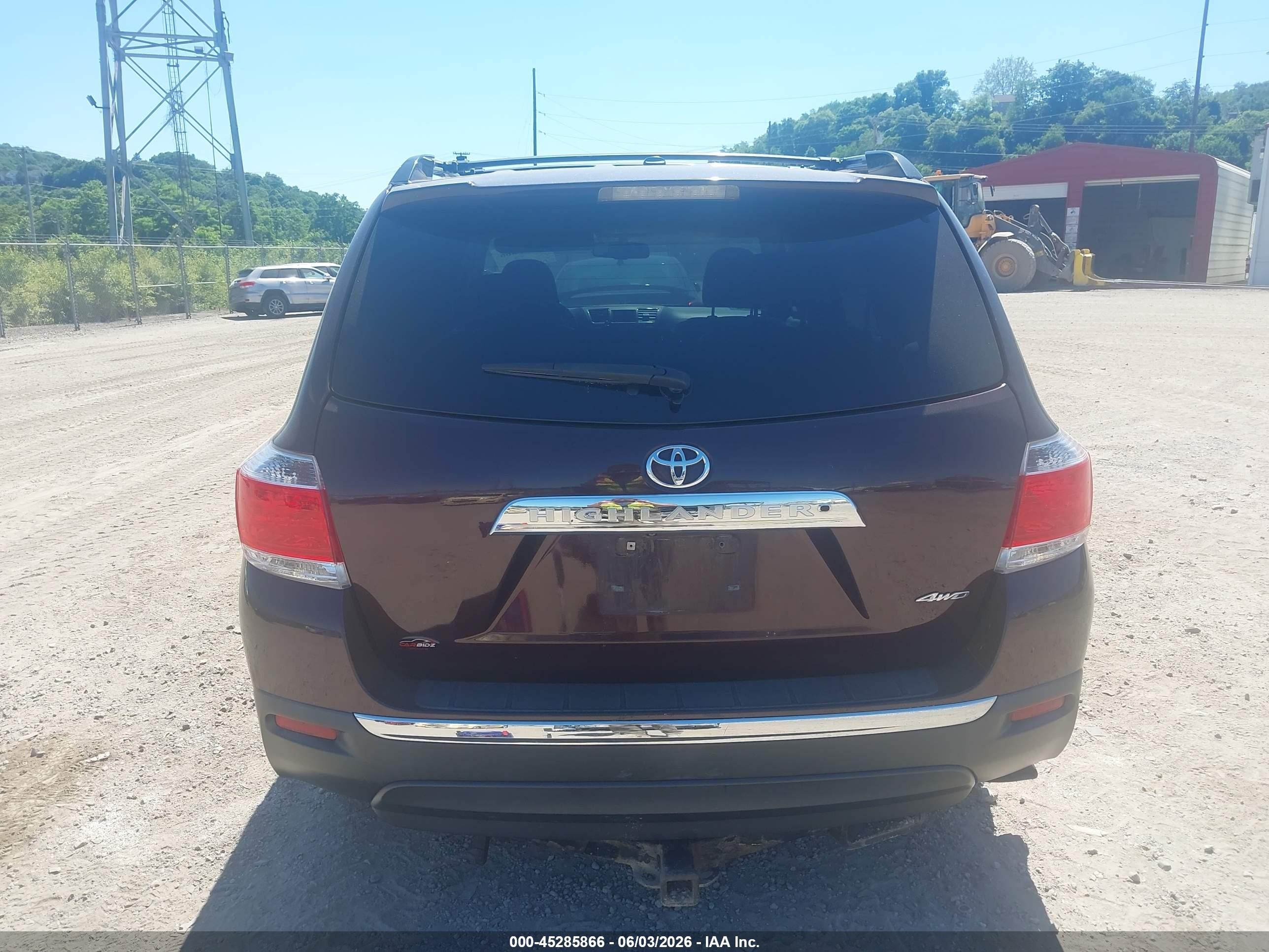 2012 Toyota Highlander Limited V6 Champagne vin: 5TDDK3EH1CS111749