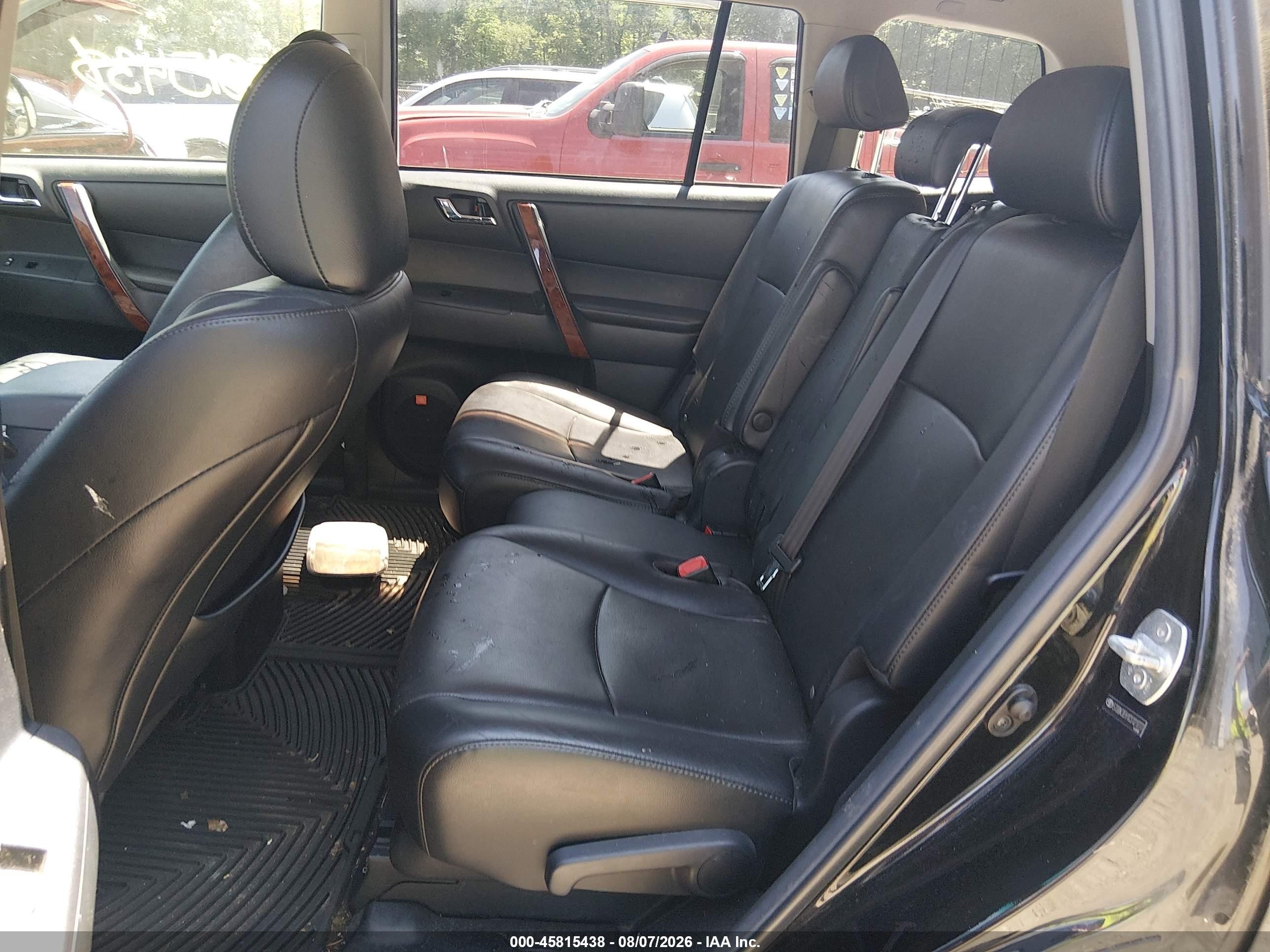 2012 Toyota Highlander Limited V6 Black vin: 5TDDK3EH1CS121777