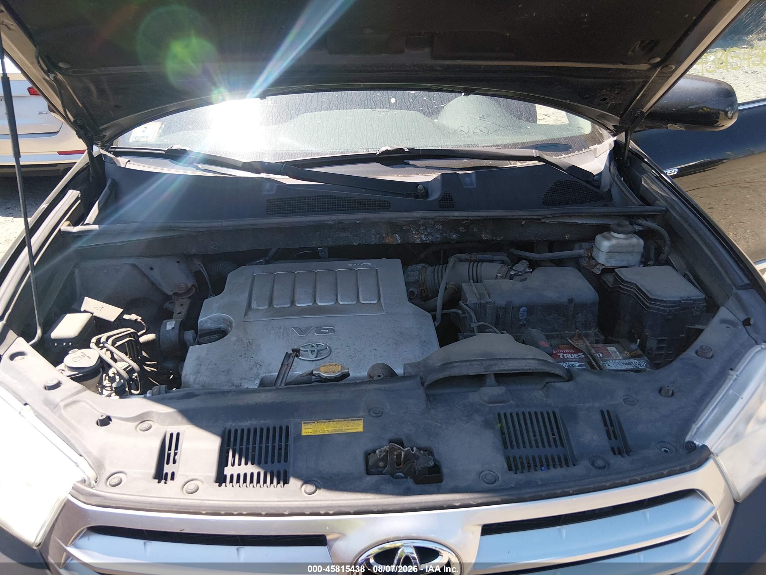 2012 Toyota Highlander Limited V6 Black vin: 5TDDK3EH1CS121777
