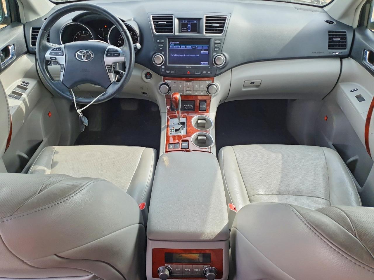 2012 Toyota Highlander Limited Black vin: 5TDDK3EH1CS123822