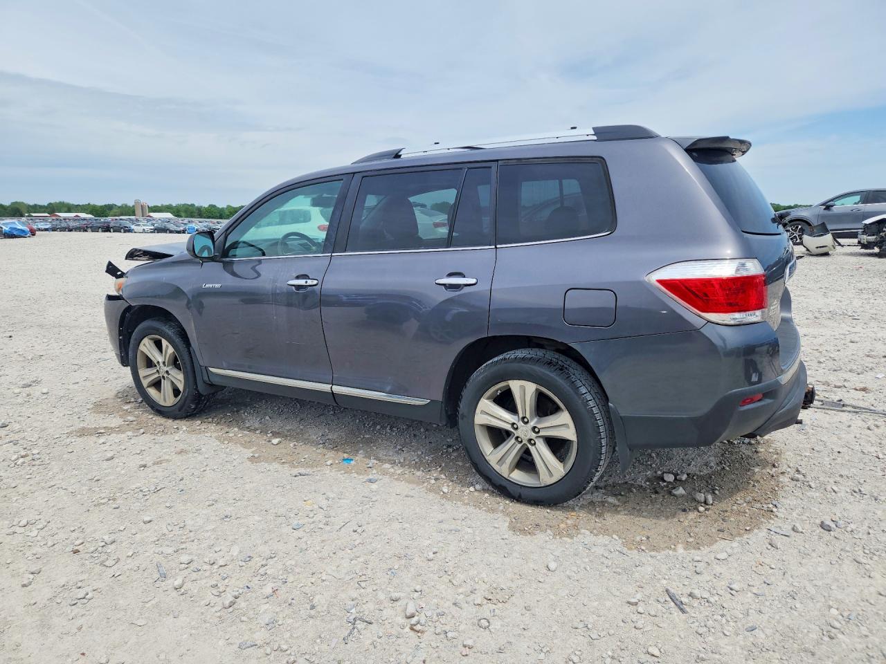 2012 Toyota Highlander Limited Gray vin: 5TDDK3EH1CS131743