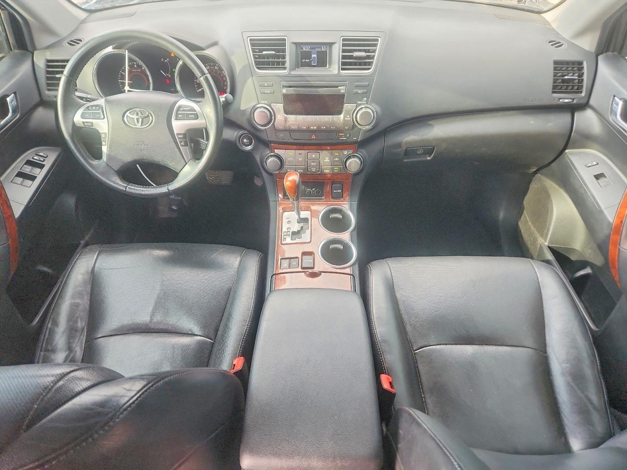 2012 Toyota Highlander Limited Черный vin: 5TDDK3EH1CS133041
