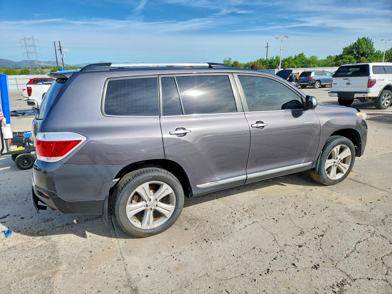 2012 Toyota Highlander Limited Черный vin: 5TDDK3EH1CS133041