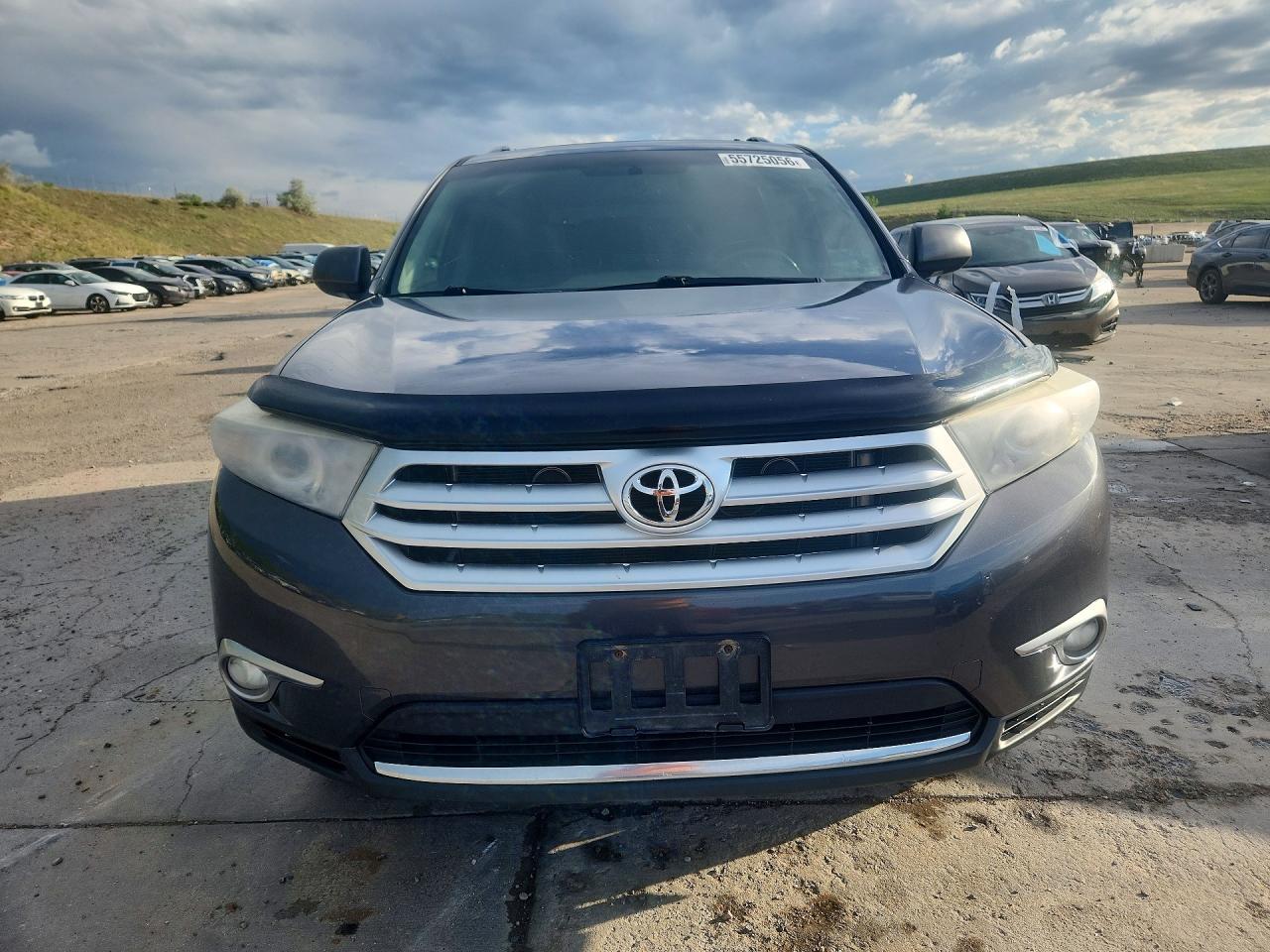 2012 Toyota Highlander Limited Черный vin: 5TDDK3EH1CS133041