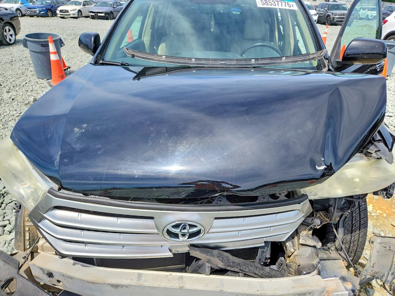 2012 Toyota Highlander Limited Черный vin: 5TDDK3EH1CS162877