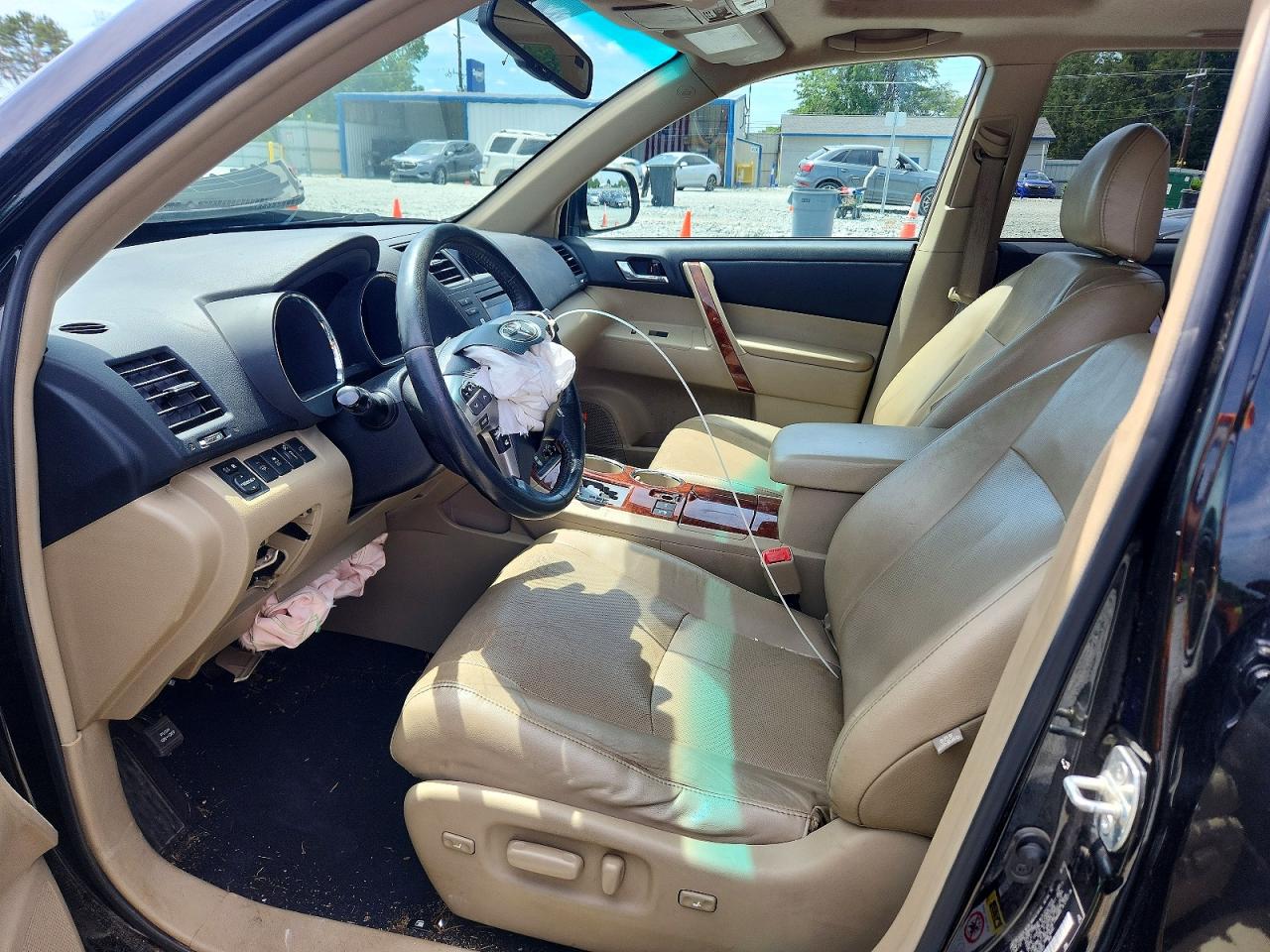 2012 Toyota Highlander Limited Черный vin: 5TDDK3EH1CS162877