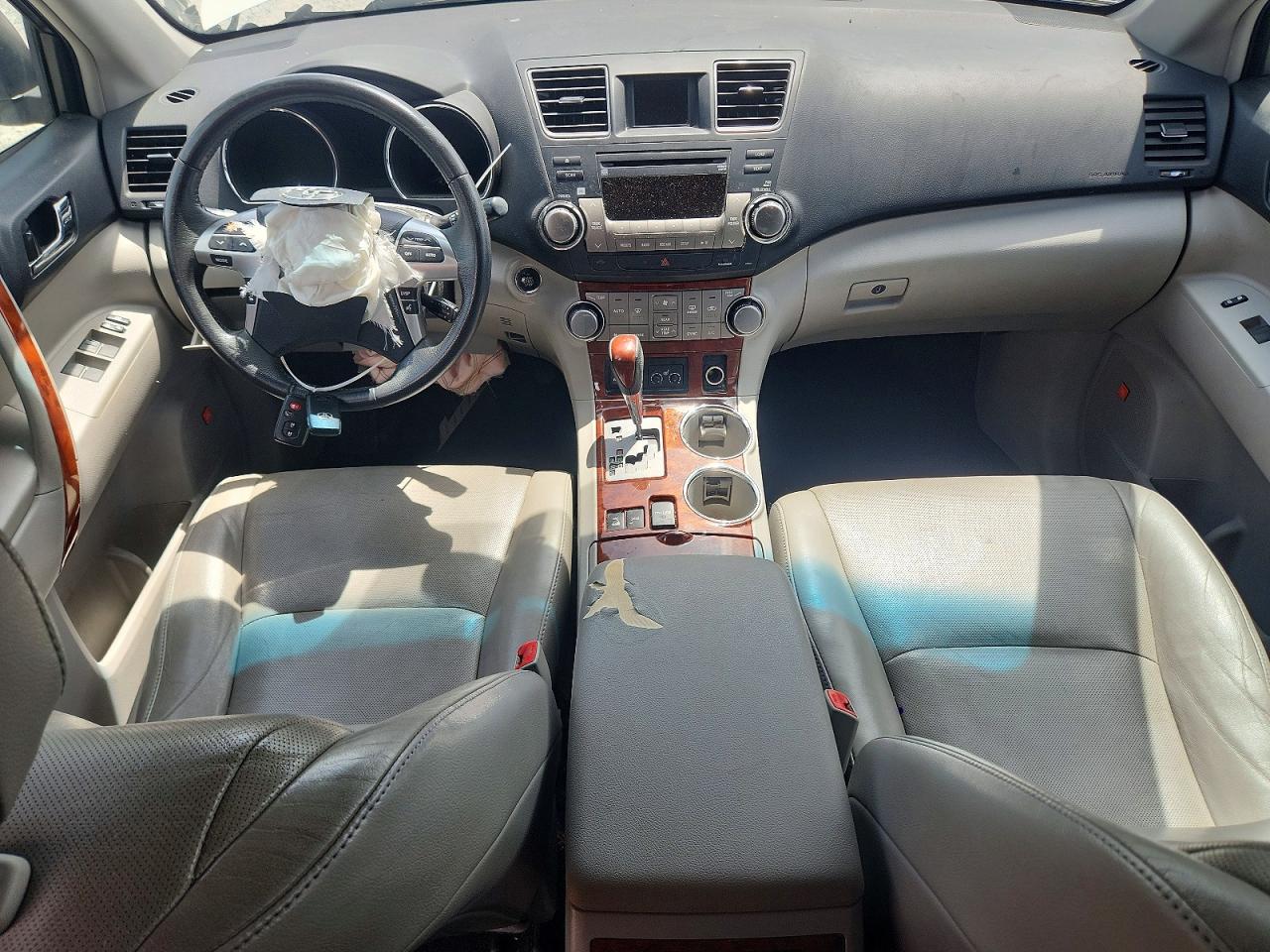 2012 Toyota Highlander Limited White vin: 5TDDK3EH1CS163947