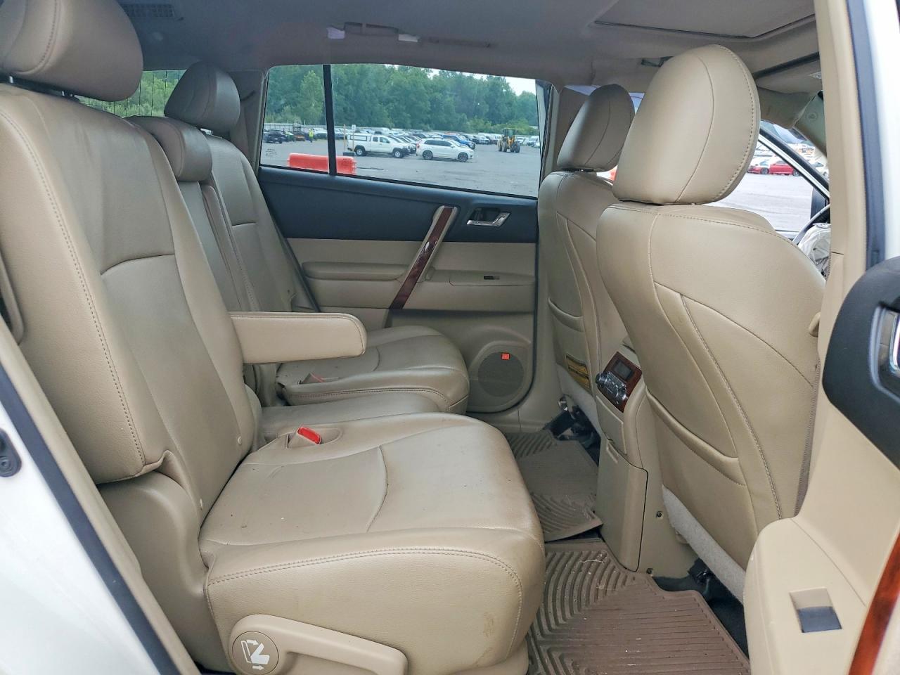 2013 Toyota Highlander Limited White vin: 5TDDK3EH1DS219774
