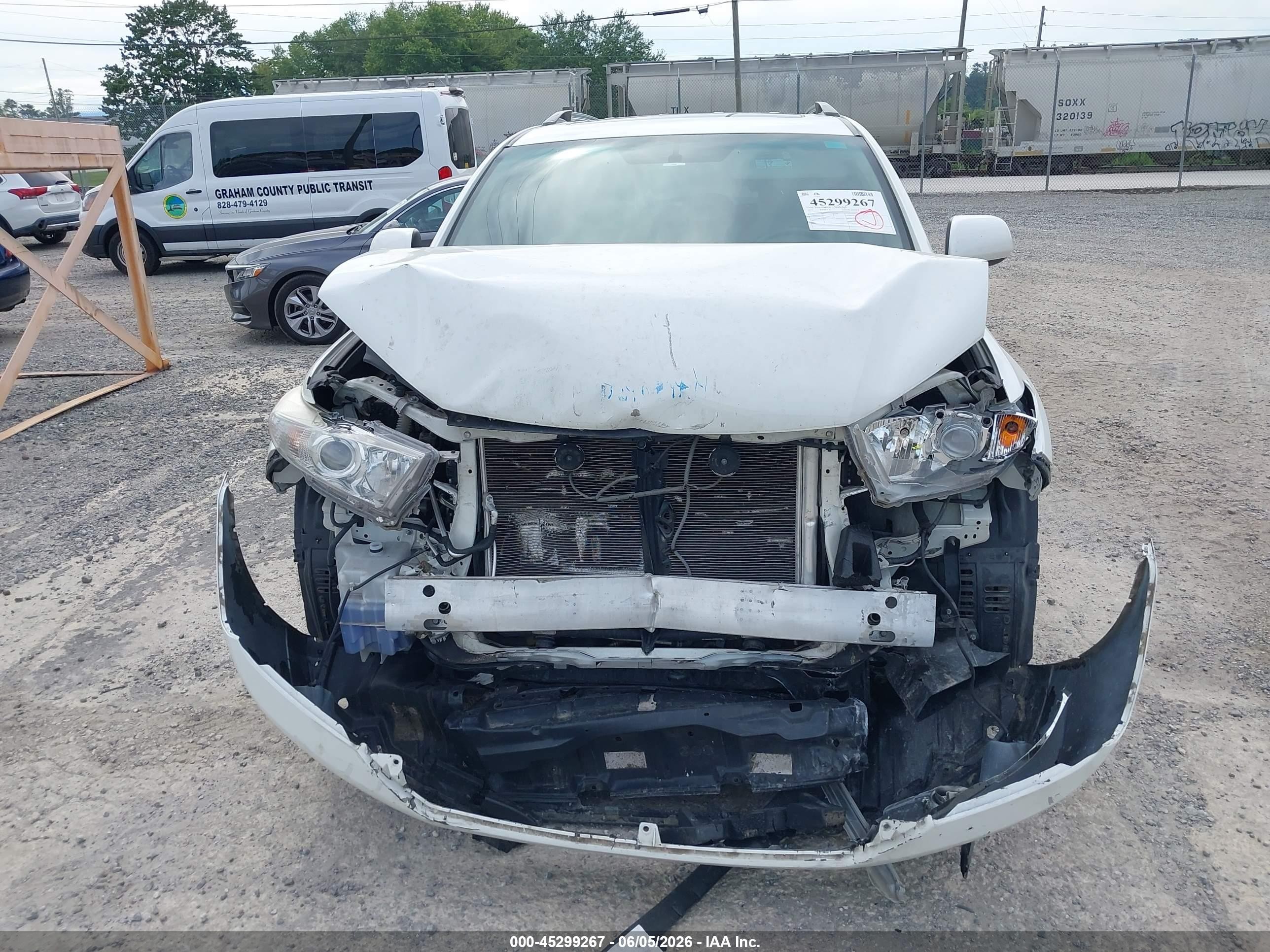2013 Toyota Highlander Limited V6 White vin: 5TDDK3EH1DS228331