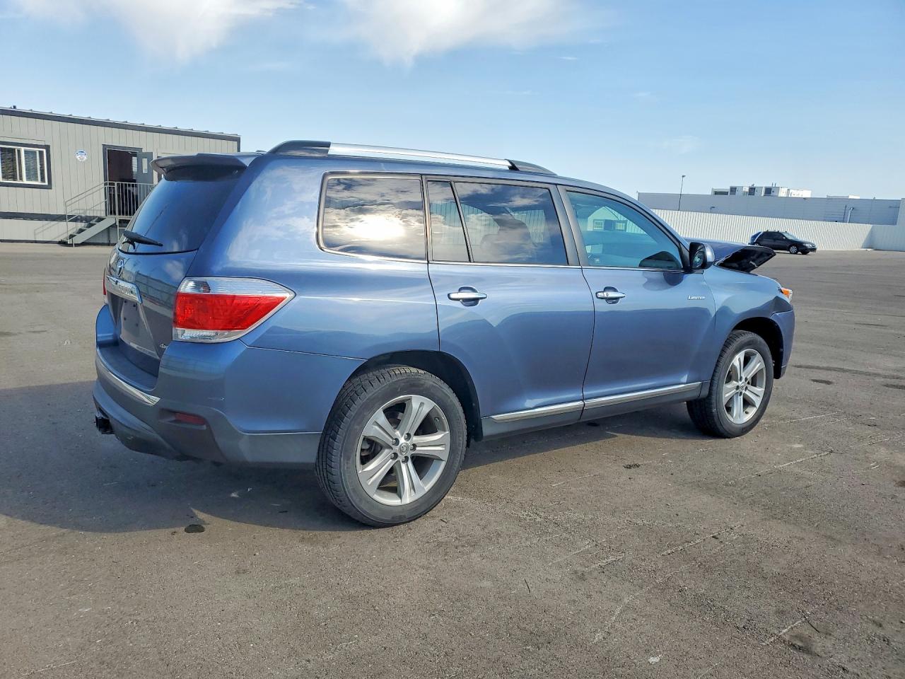 2013 Toyota Highlander Limited Blue vin: 5TDDK3EH1DS246246