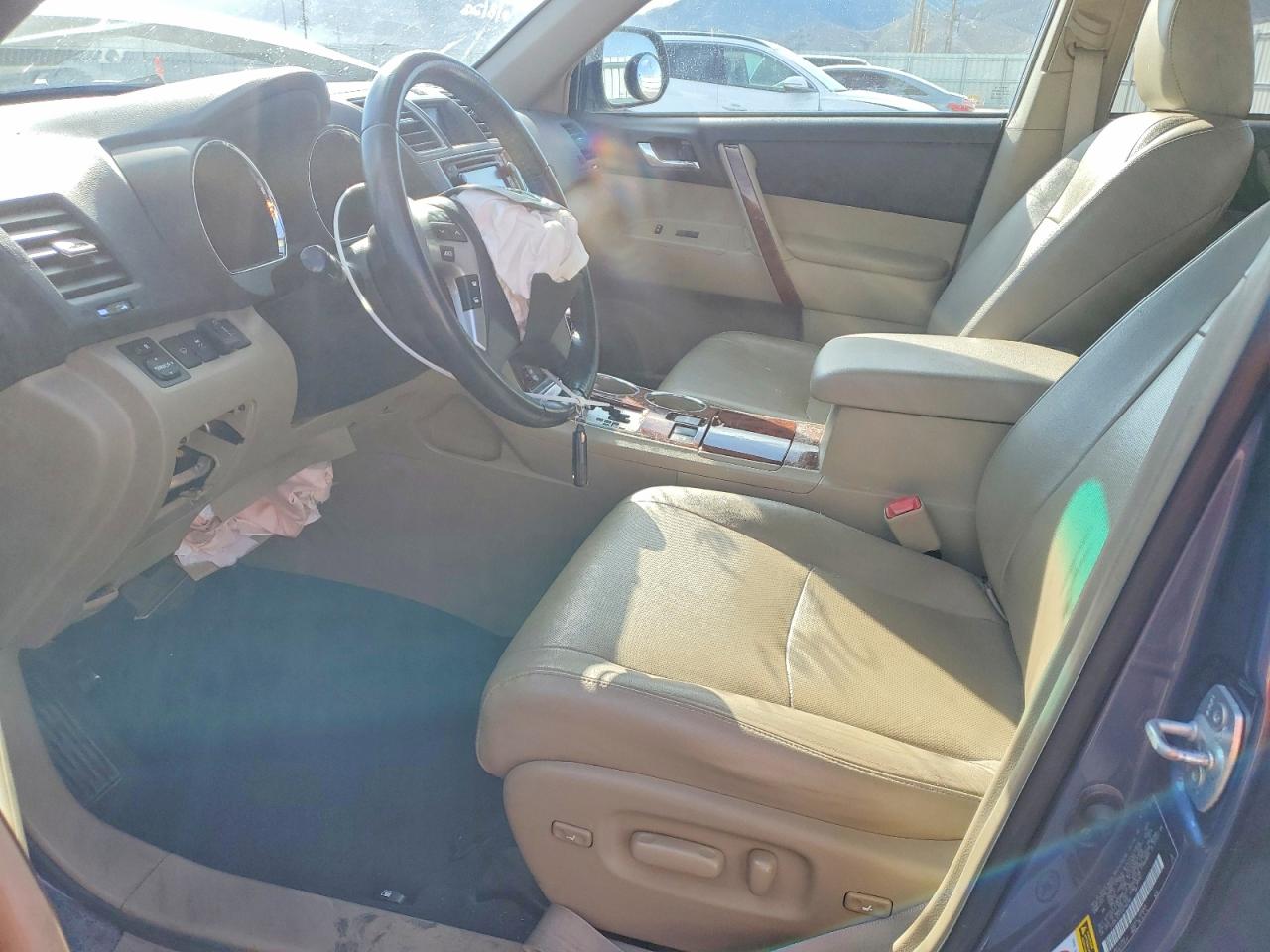 2013 Toyota Highlander Limited Blue vin: 5TDDK3EH1DS246246