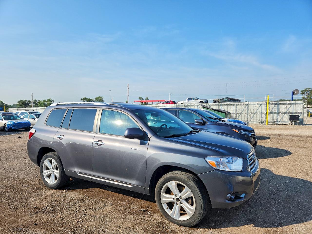 2010 Toyota Highlander Limited Серый vin: 5TDDK3EH2AS001208