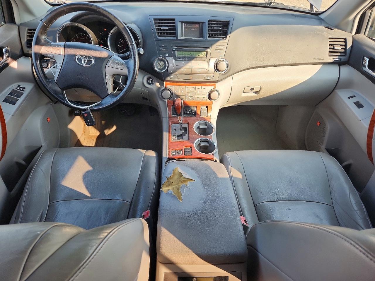 2010 Toyota Highlander Limited Серый vin: 5TDDK3EH2AS001208