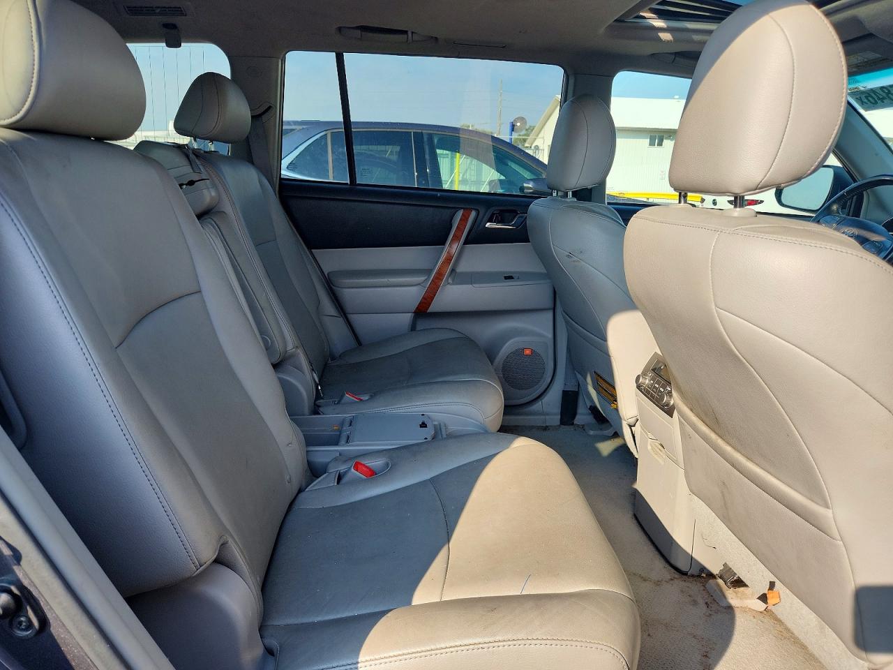 2010 Toyota Highlander Limited Серый vin: 5TDDK3EH2AS001208