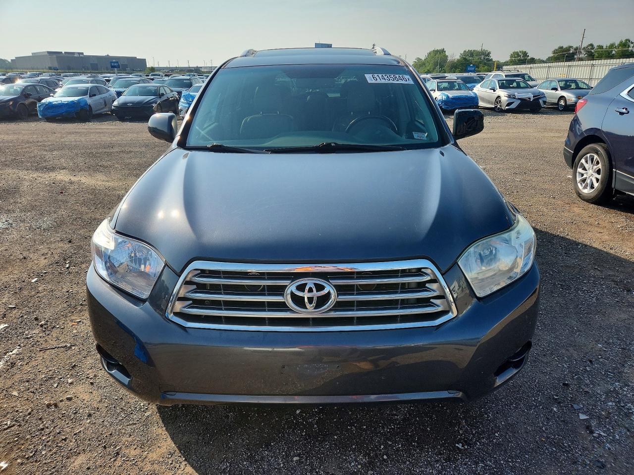 2010 Toyota Highlander Limited Серый vin: 5TDDK3EH2AS001208