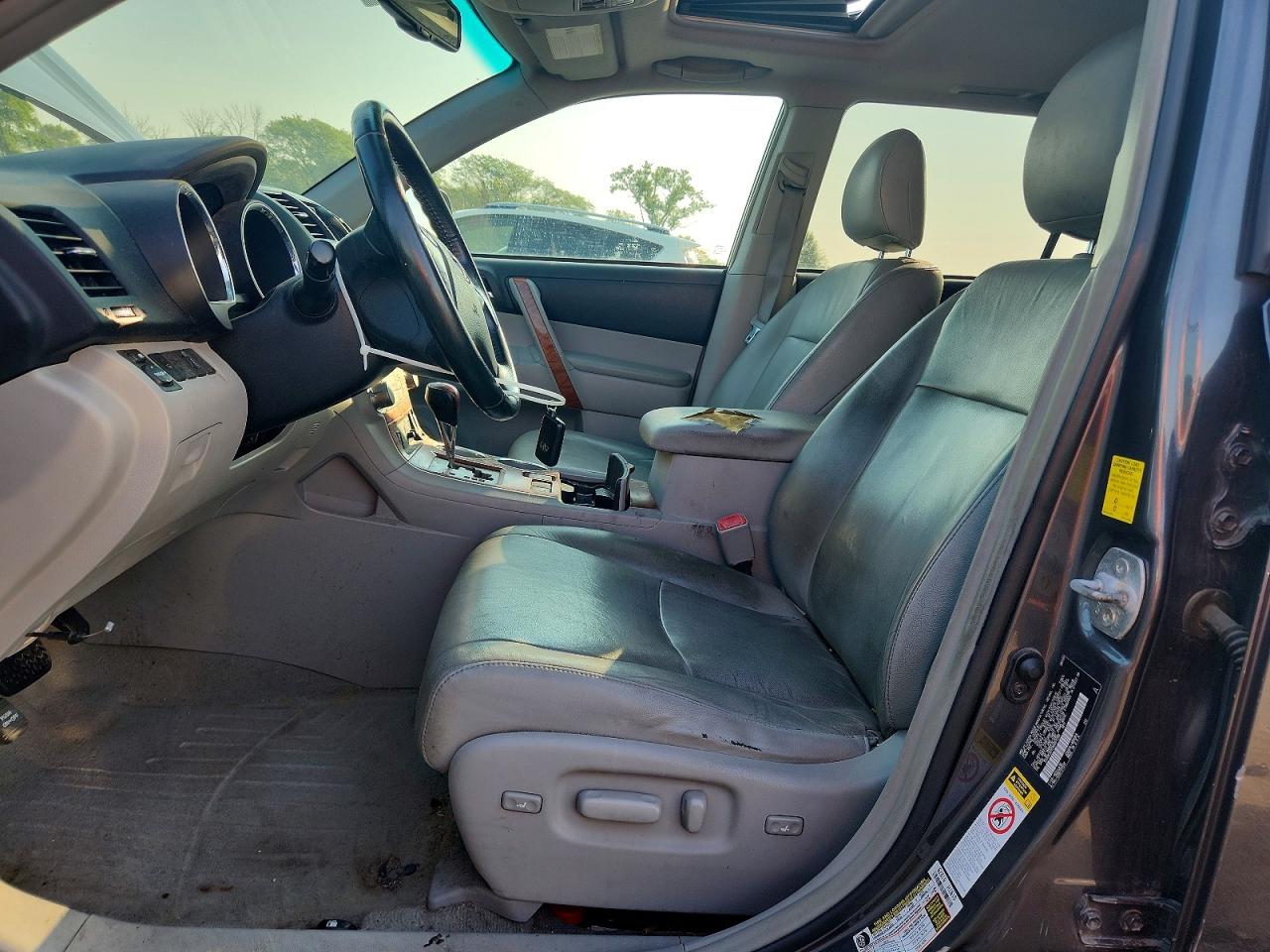 2010 Toyota Highlander Limited Серый vin: 5TDDK3EH2AS001208