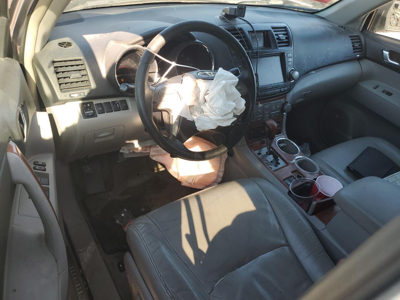 2010 Toyota Highlander Limited Серебряный vin: 5TDDK3EH2AS021197