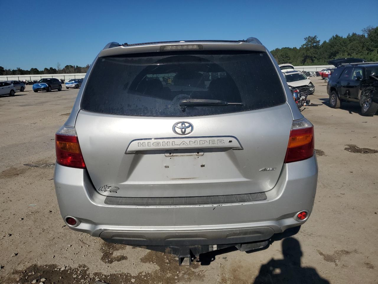 2010 Toyota Highlander Limited Серебряный vin: 5TDDK3EH2AS021197