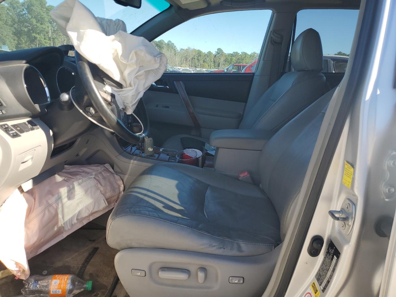 2010 Toyota Highlander Limited Серебряный vin: 5TDDK3EH2AS021197