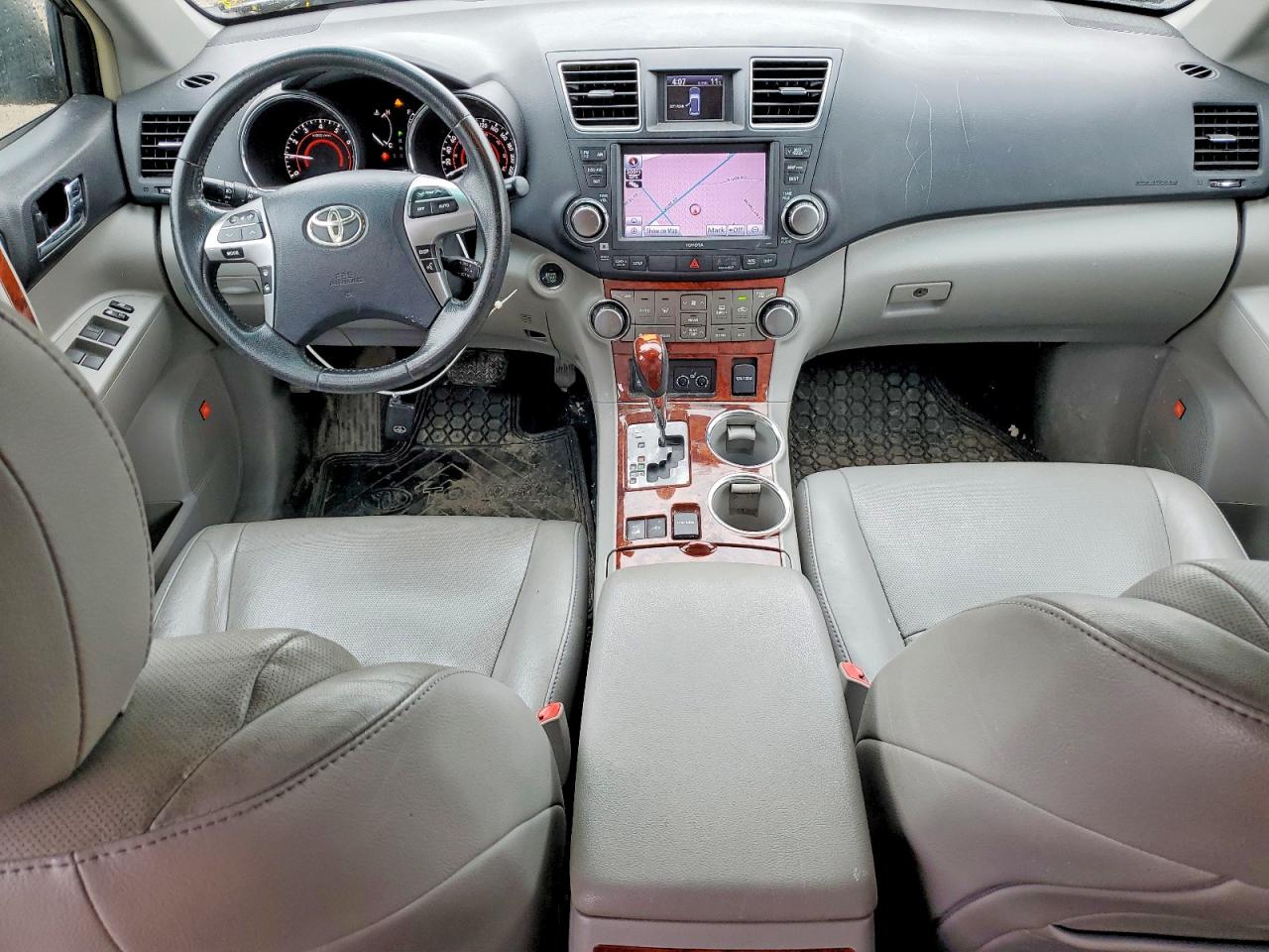 2011 Toyota Highlander Limited Gray vin: 5TDDK3EH2BS044027