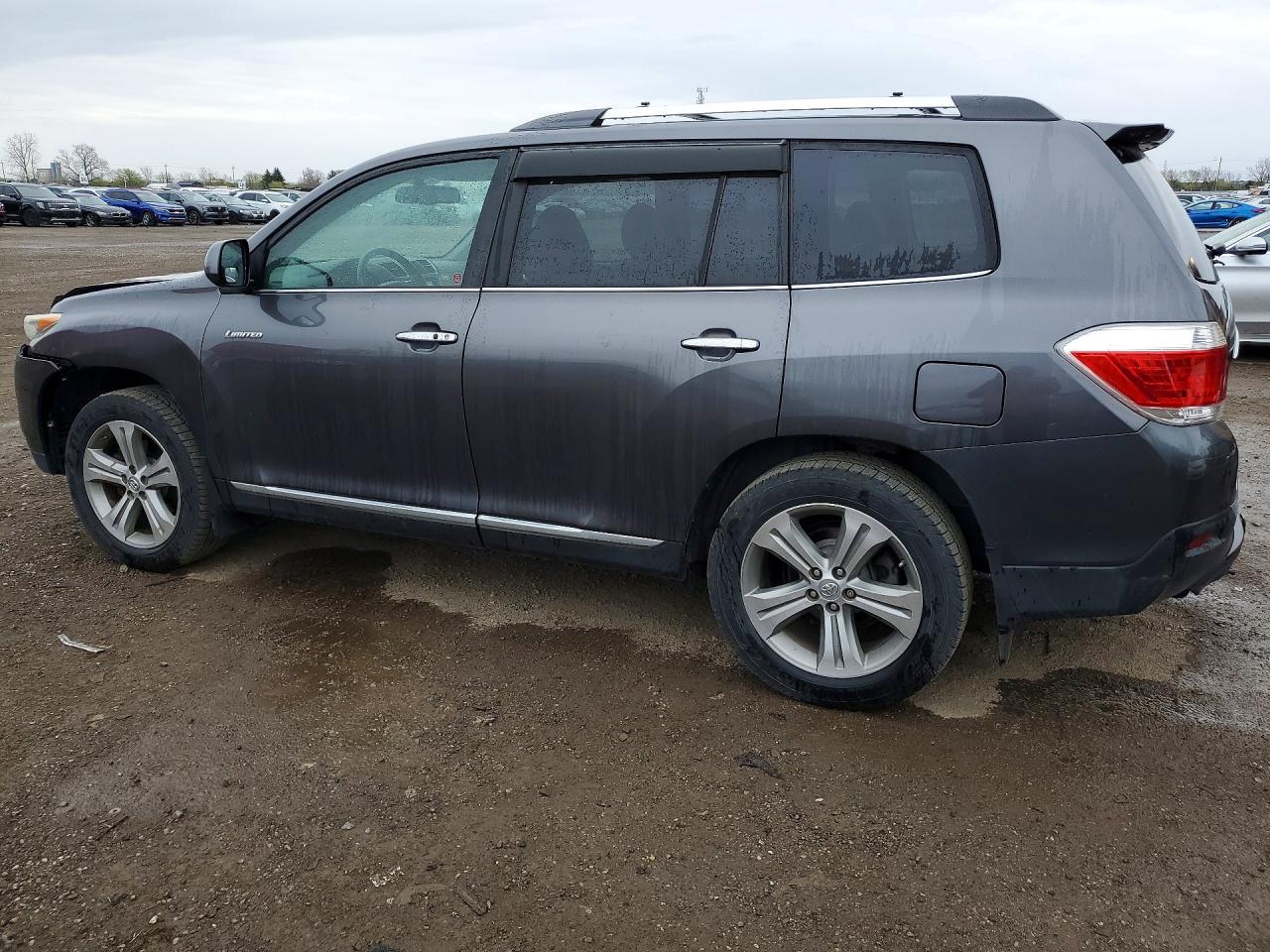 2011 Toyota Highlander Limited Gray vin: 5TDDK3EH2BS044027