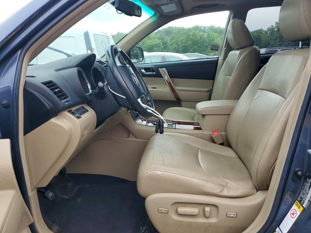 2011 Toyota Highlander Limited Blue vin: 5TDDK3EH2BS044240