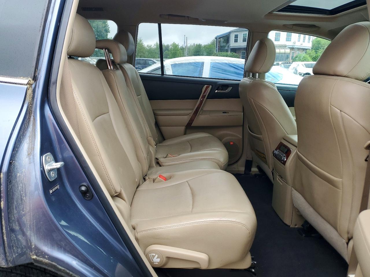 2011 Toyota Highlander Limited Blue vin: 5TDDK3EH2BS044240