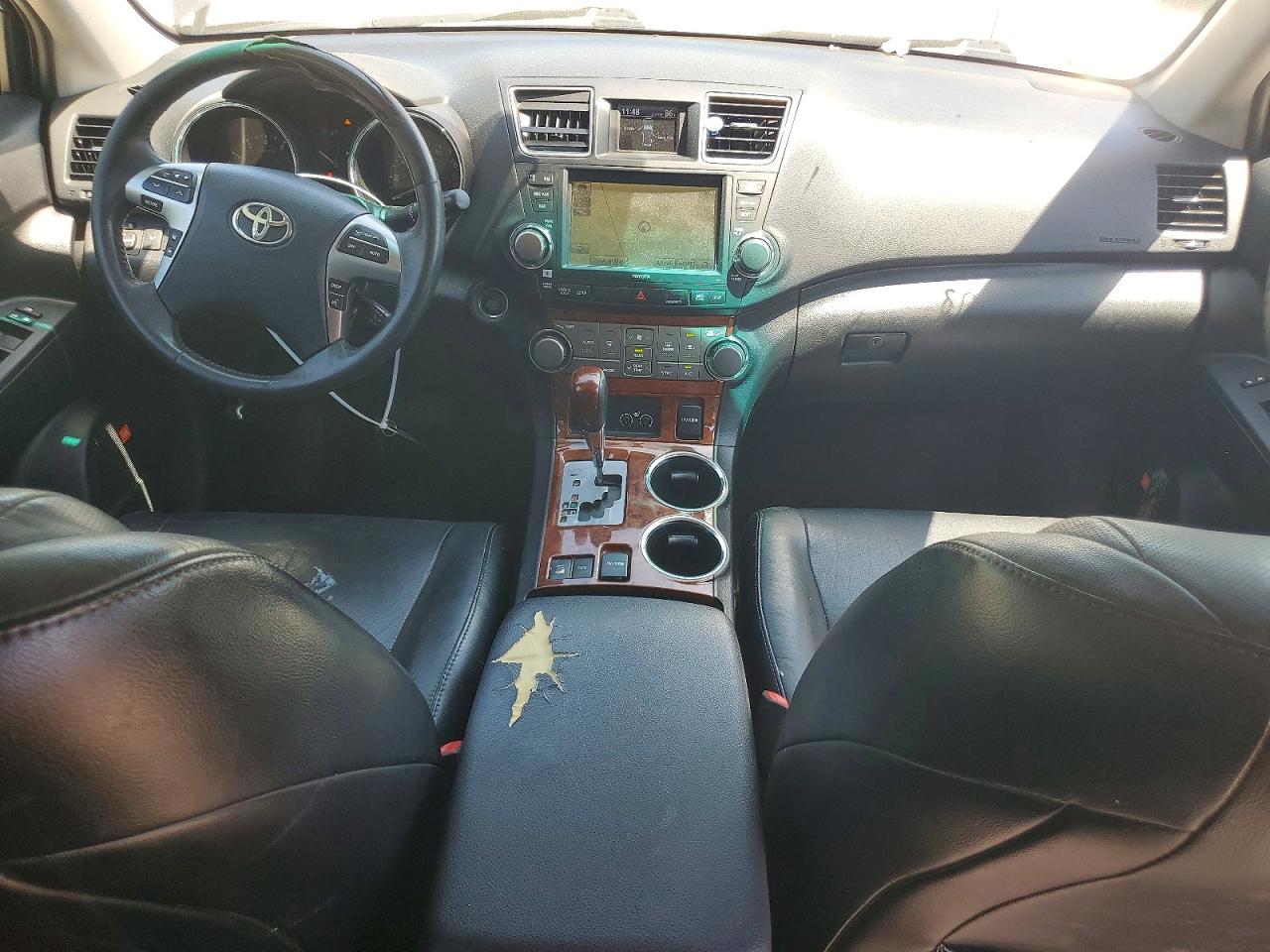2011 Toyota Highlander Limited Серый vin: 5TDDK3EH2BS051835