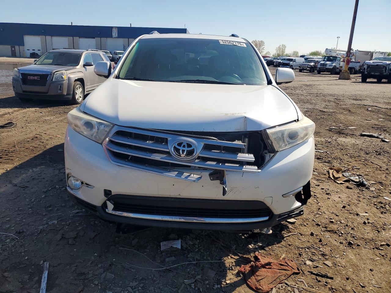 2011 Toyota Highlander Limited White vin: 5TDDK3EH2BS055013