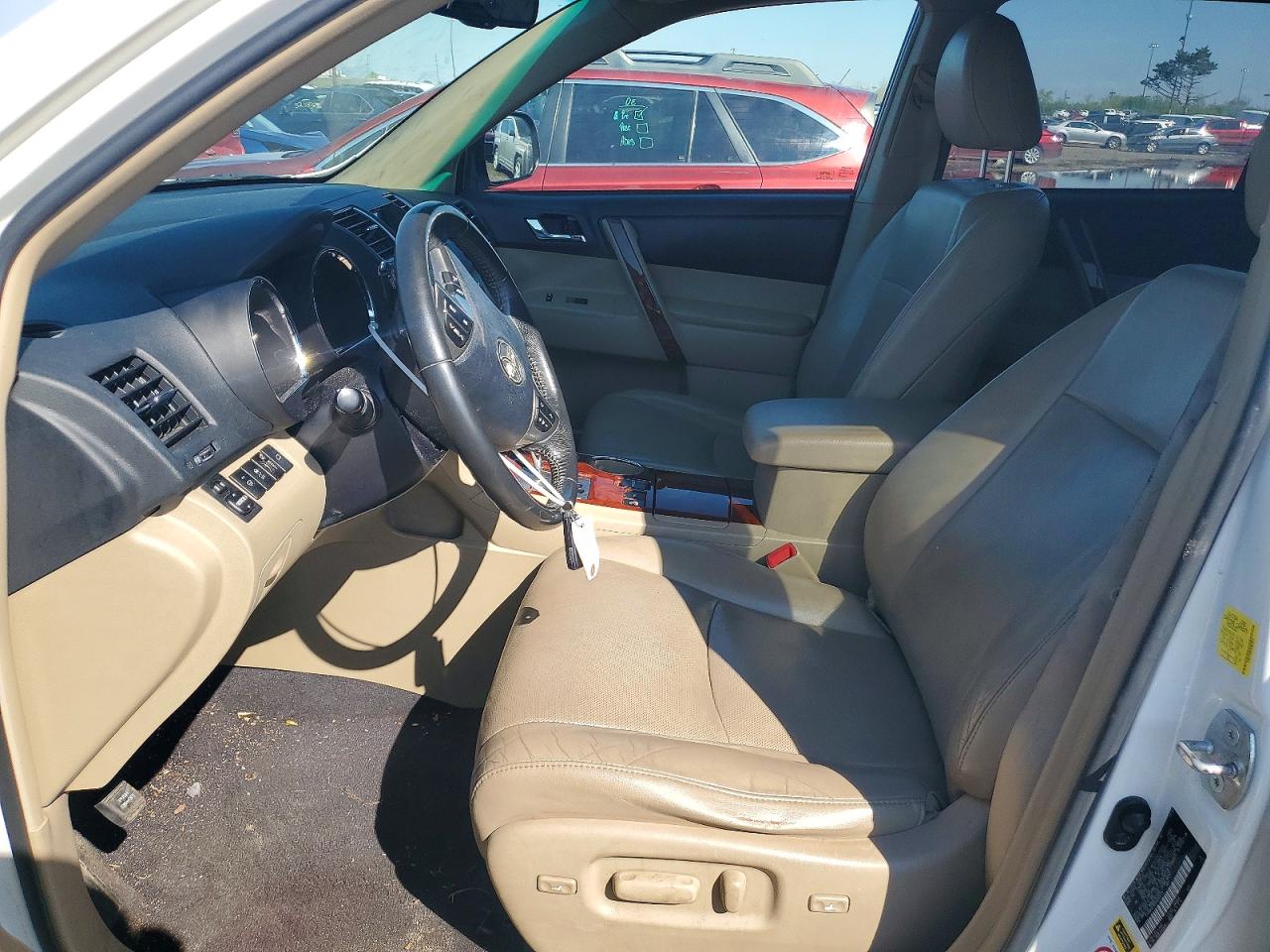 2011 Toyota Highlander Limited White vin: 5TDDK3EH2BS055013