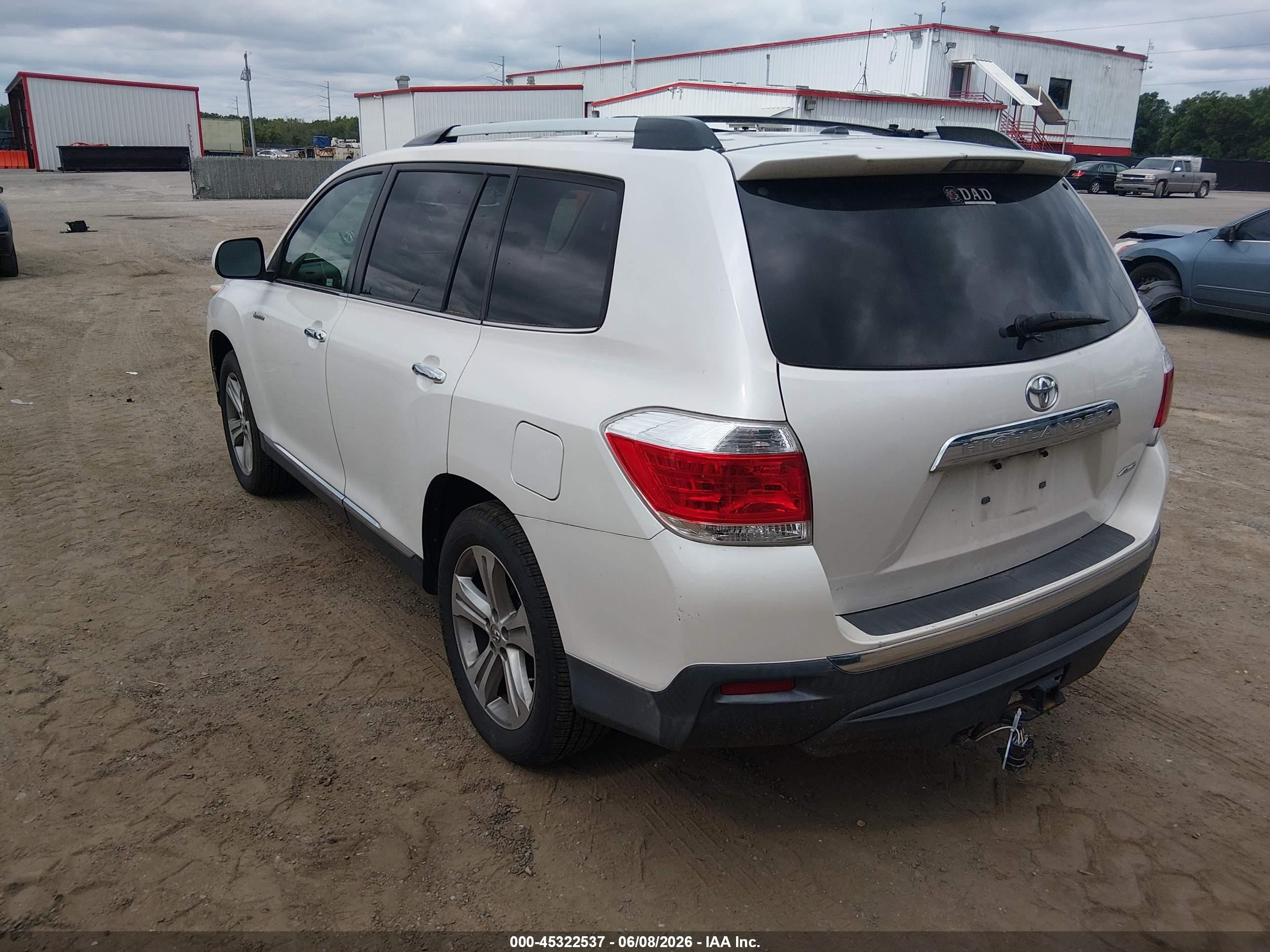2011 Toyota Highlander Limited V6 Коричневый vin: 5TDDK3EH2BS062236